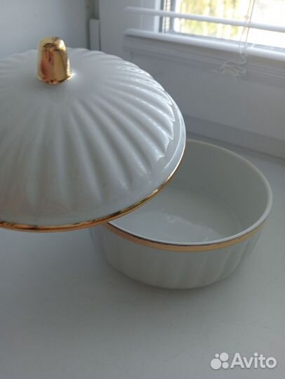 Фарфор, сахарница, шкатулка СССР. Посуда СССР