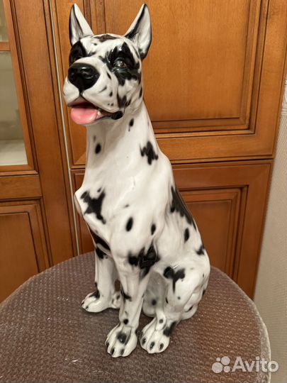 Статуэтка керамика собака