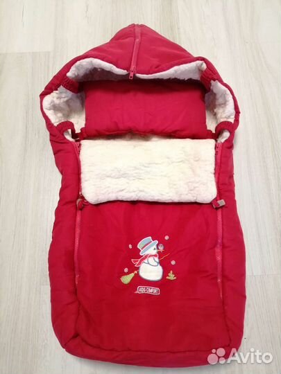 Конверт (вкладыш) меховой в коляску/санки