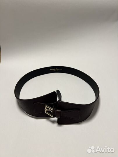Ремень женский кожаный massimo dutti