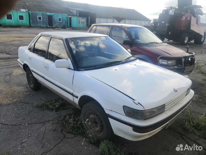 Toyota Sprinter 1.5 МТ, 1988, битый, 250 000 км