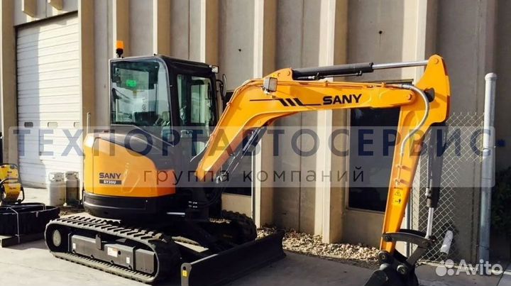 Мини-экскаватор Sany SY35U, 2023