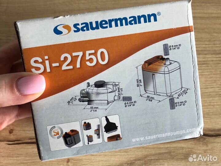 Дренажная помпа sauermann si 2750 для кондиционера