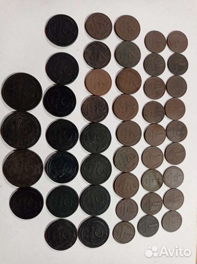 Лот монет 1924 года