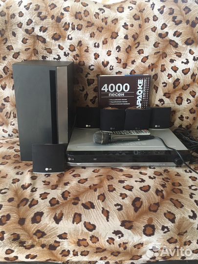 Домашний кинотеатр lg с караоке