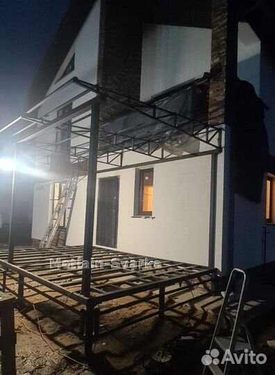 Терраса металлическая № 5