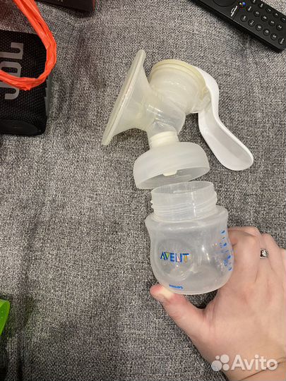 Молокоотсос avent ручной и пакеты 30шт