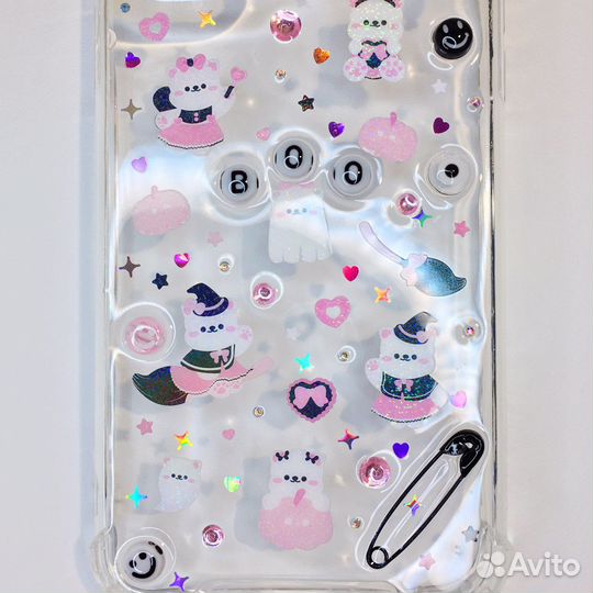 Чехол на iPhone 11 из эпоксидной смолы ручной