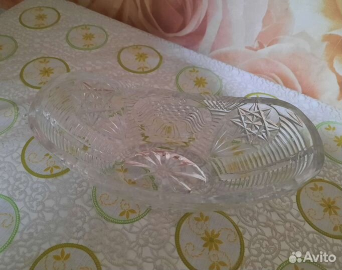 Хрустальная салатница