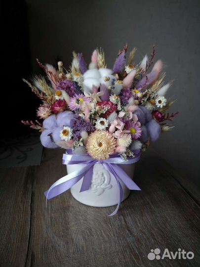 Букеты -композиции из сухоцветов