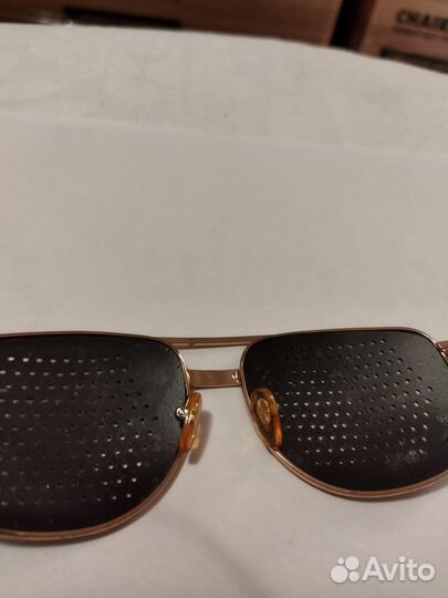 Перфорационные очки-тренажеры