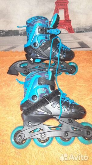 Ролики детские с комплектом защиты р 28-31