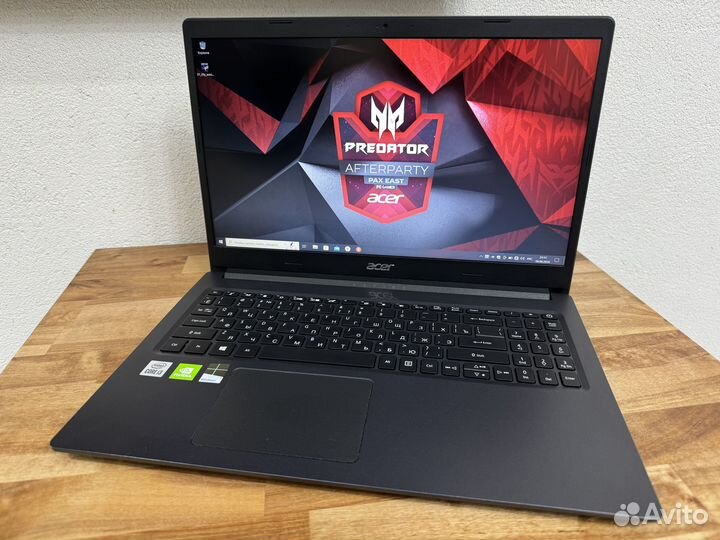 2023 игровой Acer i3-1005G1 8Gb MX330 SSD+1000 FHD