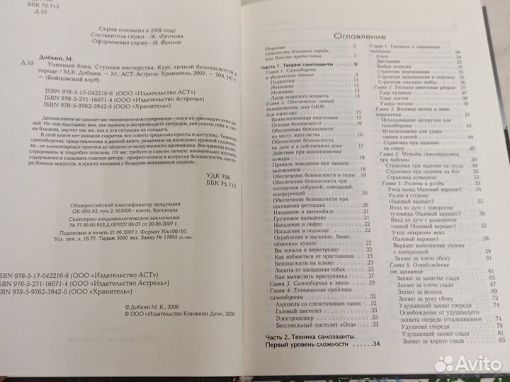 Добкин Уличный боец ступени мастерства 2007