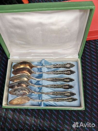 Чайные ложки мельхиор