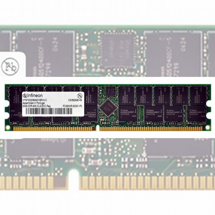 [HYS72D256320HBR-5-C] Оперативная Память Infineon Hys72d256320hbr-5-C