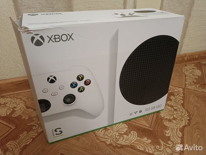 Xbox Series S 512GB 1 геймпад, без игр