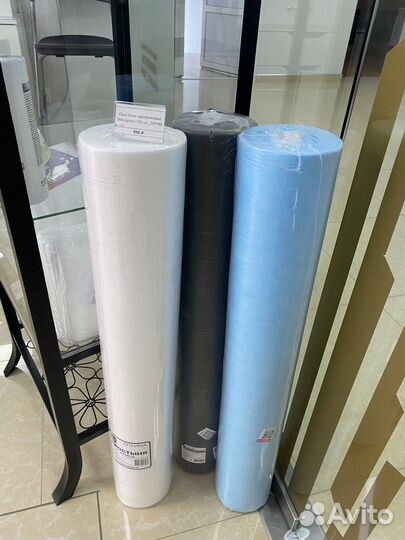 Простыни одноразовые в рулоне и в сложении