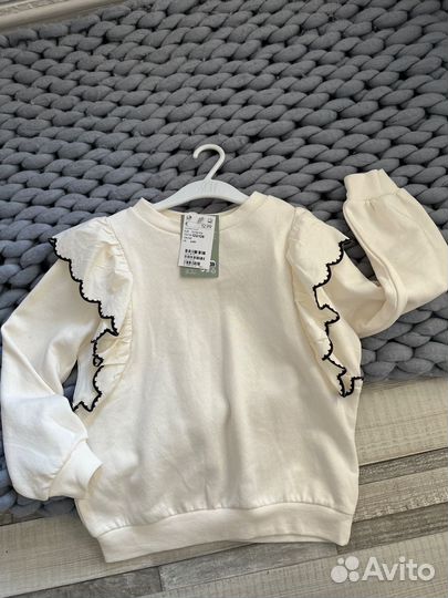 Свитшот, кофта, свитер на девочку 122