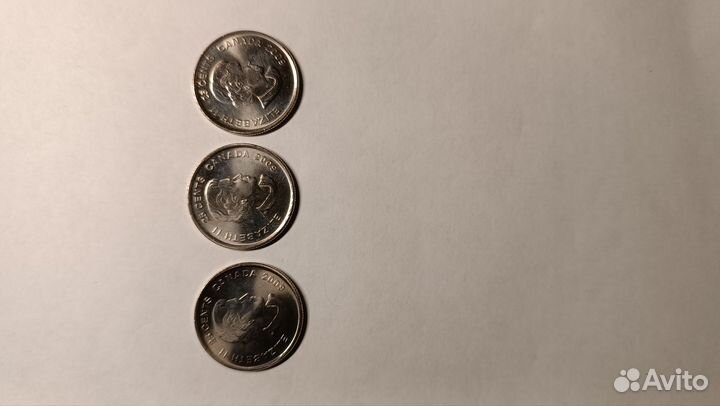 Канада 25 центов 2009 олимпиада