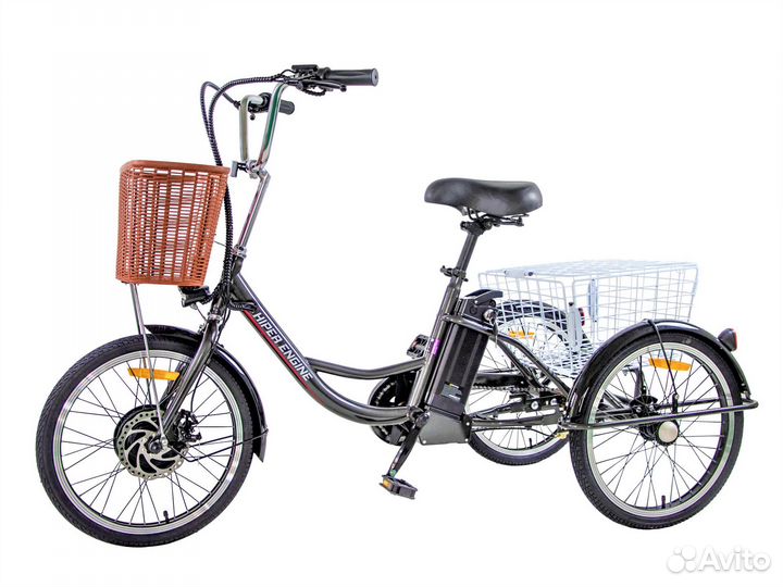 Электротрицикл Hiper Engine Tres F03 Graphite