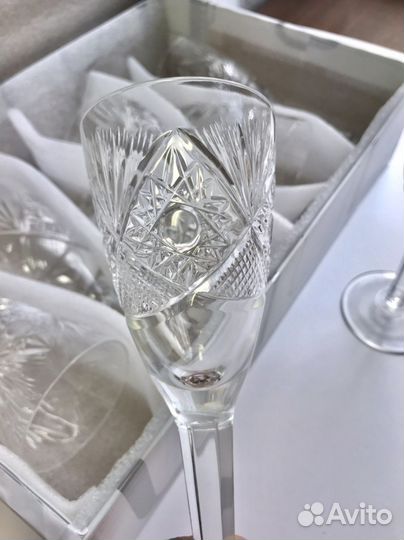 Хрустальные бокалы. Хрусталь СССР