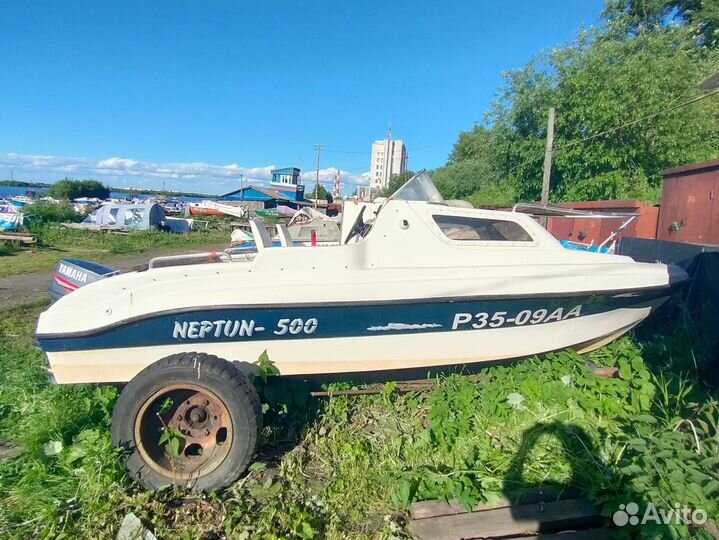 Катер Нептун-500 с мотором Yamaha 55
