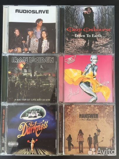 Музыкальные компакт-диски часть 1