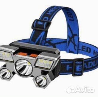 Фонарь налобный аккумуляторный