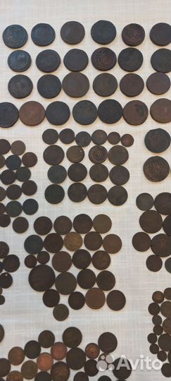 Коллекция монет от Петра до Николая