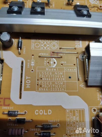 Плата питания Samsung BN44-00932B