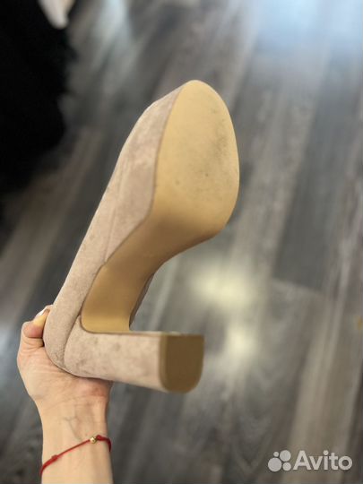 Туфли новые замша 38