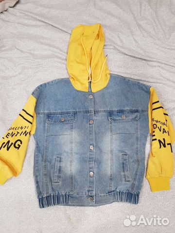 Джинсовая куртка подростковая