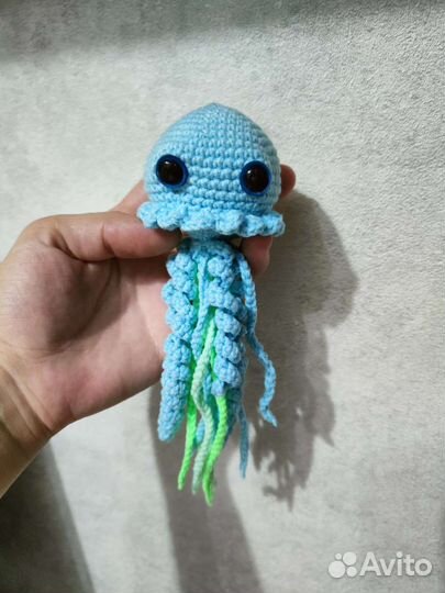 Погремушка. Ручная работа. Медуза