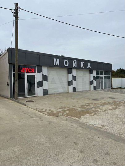 Автокомплекс, мойка на два бокса, магазин