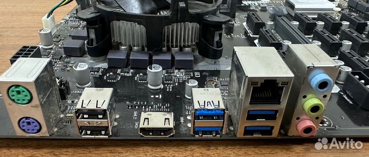 Материнская плата Asus b250 mining expert +3900