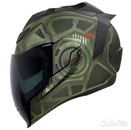 Мотошлеи Icon Airflite Blockchain