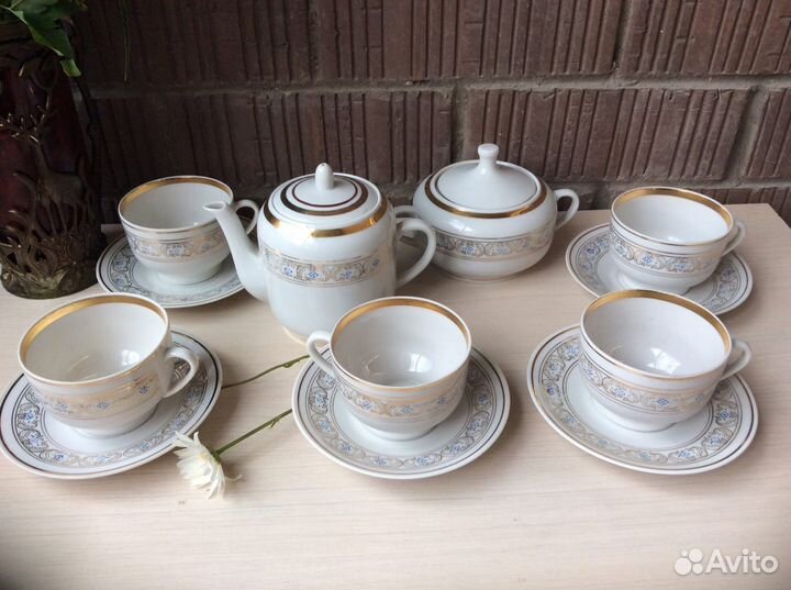 Сервиз чайный Довбышевский фарфор