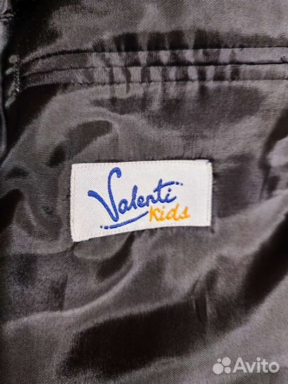 Школьный костюм для мальчика 116 серый