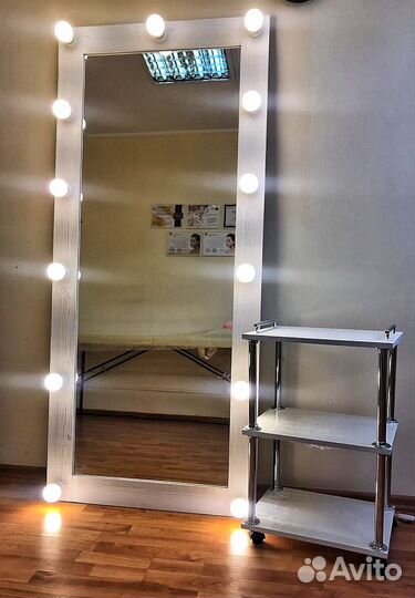 Напольное зеркало лофт