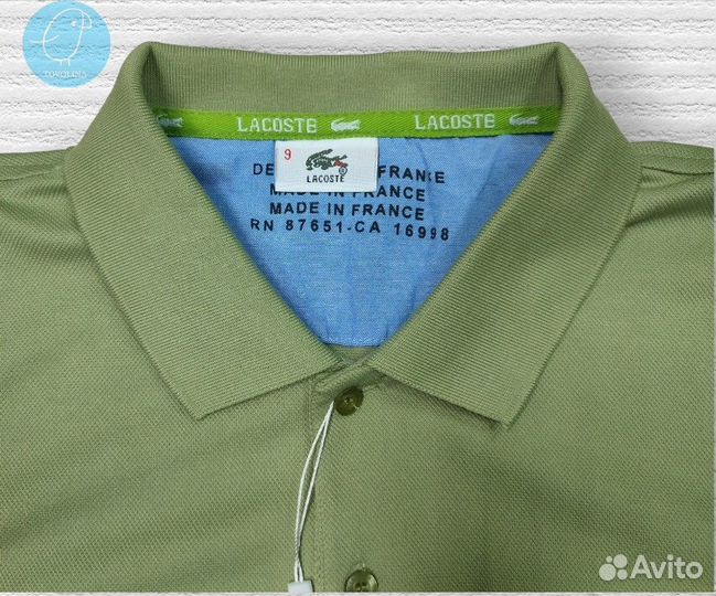 Футболка поло мужская 56-64 хаки и голуб