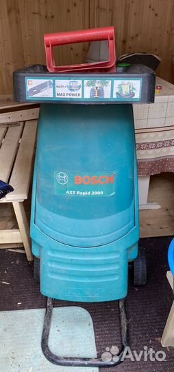 Садовый измельчитель bosch axt 2000 rapid