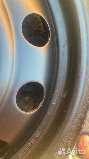 Штампы 2шт r15 solaris