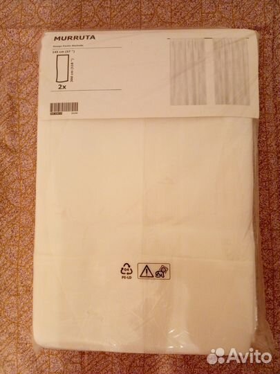 Шторы IKEA Murruta (шторы-тюль)