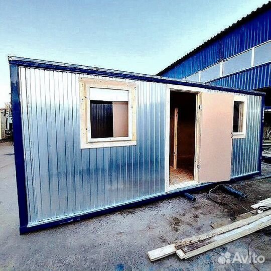 Бытовка строительная 6x2.4