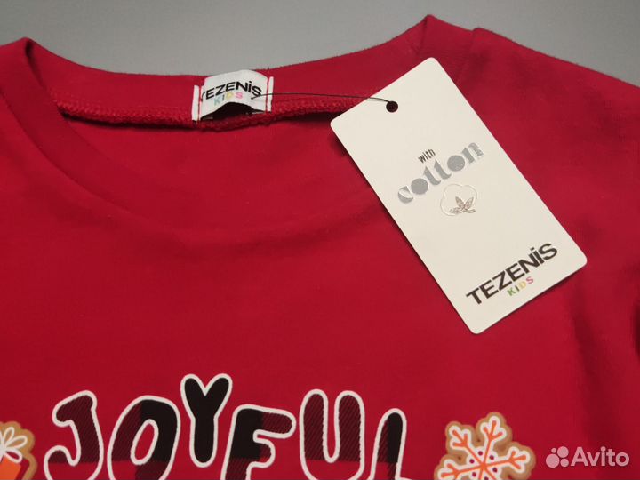 Tezenis Пижама Новая Детская Имбирный пряник