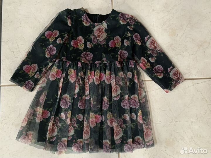 Платье для девочки 92