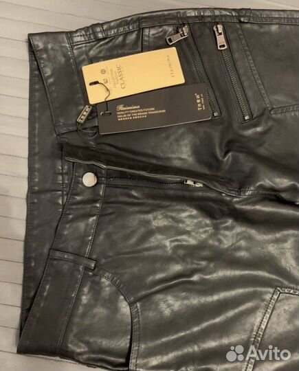 Костюм Росса из Друзей (кожаные штаны + рубашка)