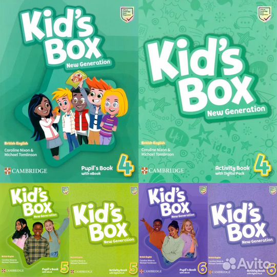 Kids Box New Generation 1, 2, 3, 4, 5, 6, Starter