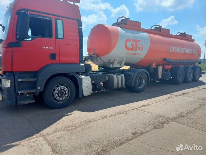 MAN TGS 19.400 4X2 BLS-W с полуприцепом, 2014